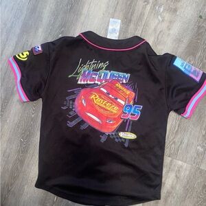 Disney Lightning McQueen Black Kids Jersey
